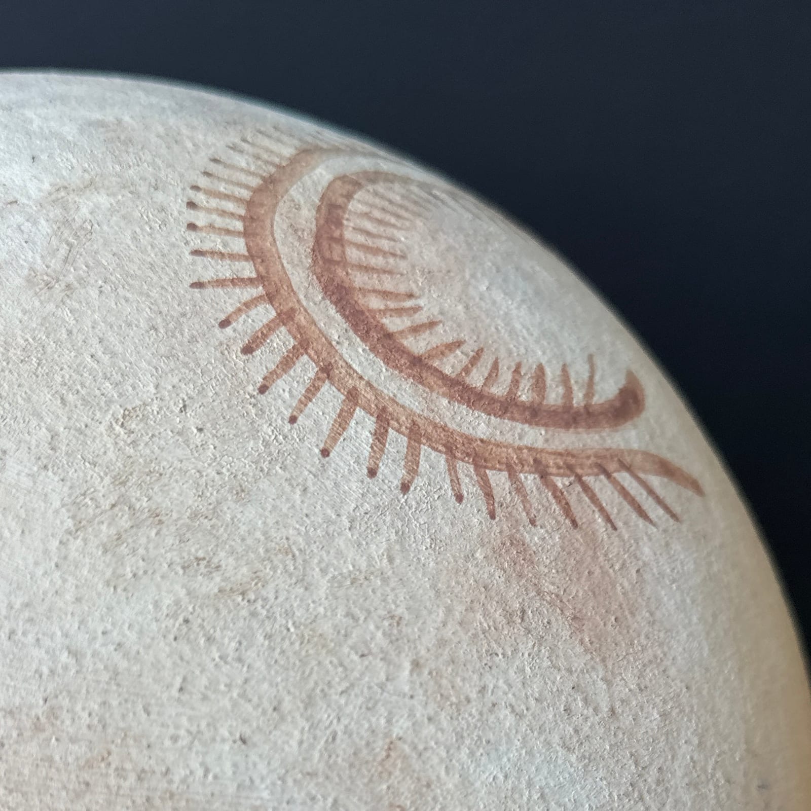 Contemporary Tony Soares Cahuilla Indian Pottery Vessel - Monte Visión