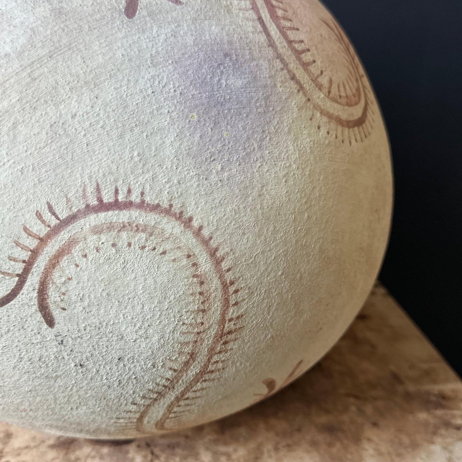 Contemporary Tony Soares Cahuilla Indian Pottery Vessel - Monte Visión