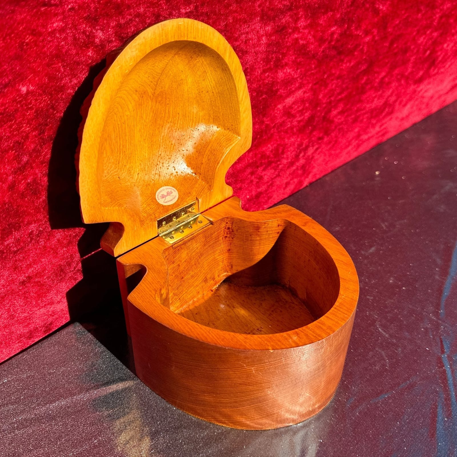 Handcarved Wood Shell & Octopus Jewelry Box - Monte Visión