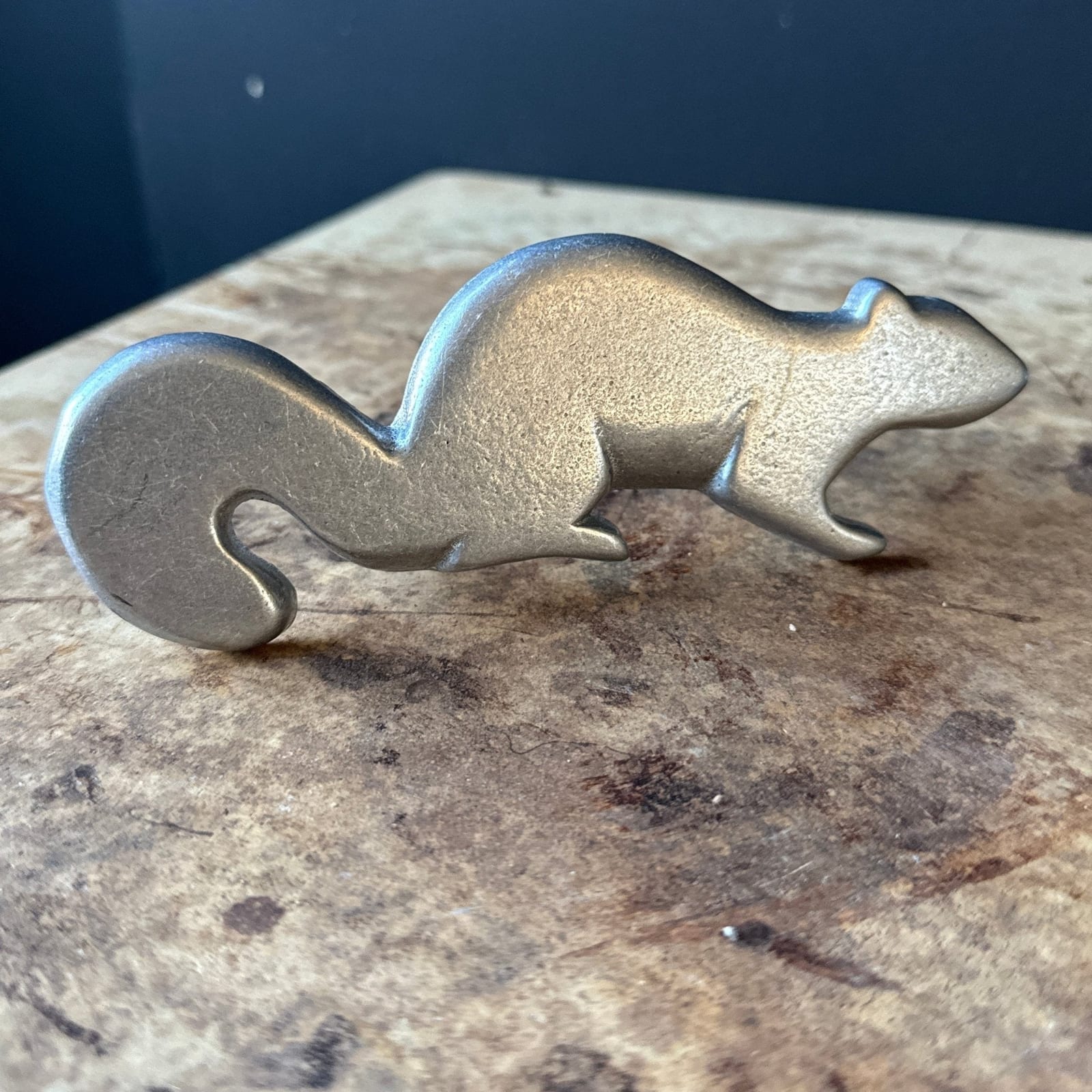Oversized Opposing Squirrels Aluminum Cabinet Pulls- Set of 2 - Monte Visión