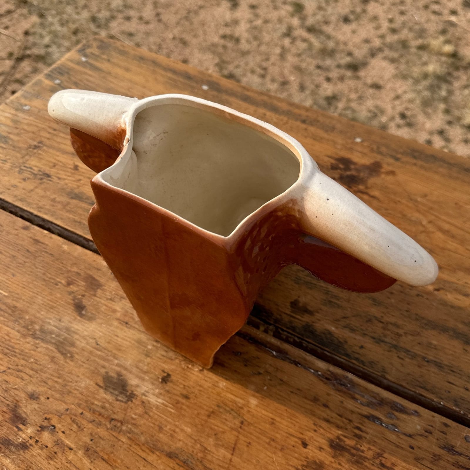 Postmodern Novelty Horned Heifer Vase - Monte Visión