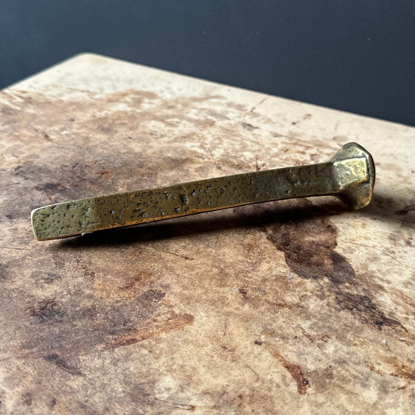 Solid Bronze Railroad Spike Decor - Monte Visión