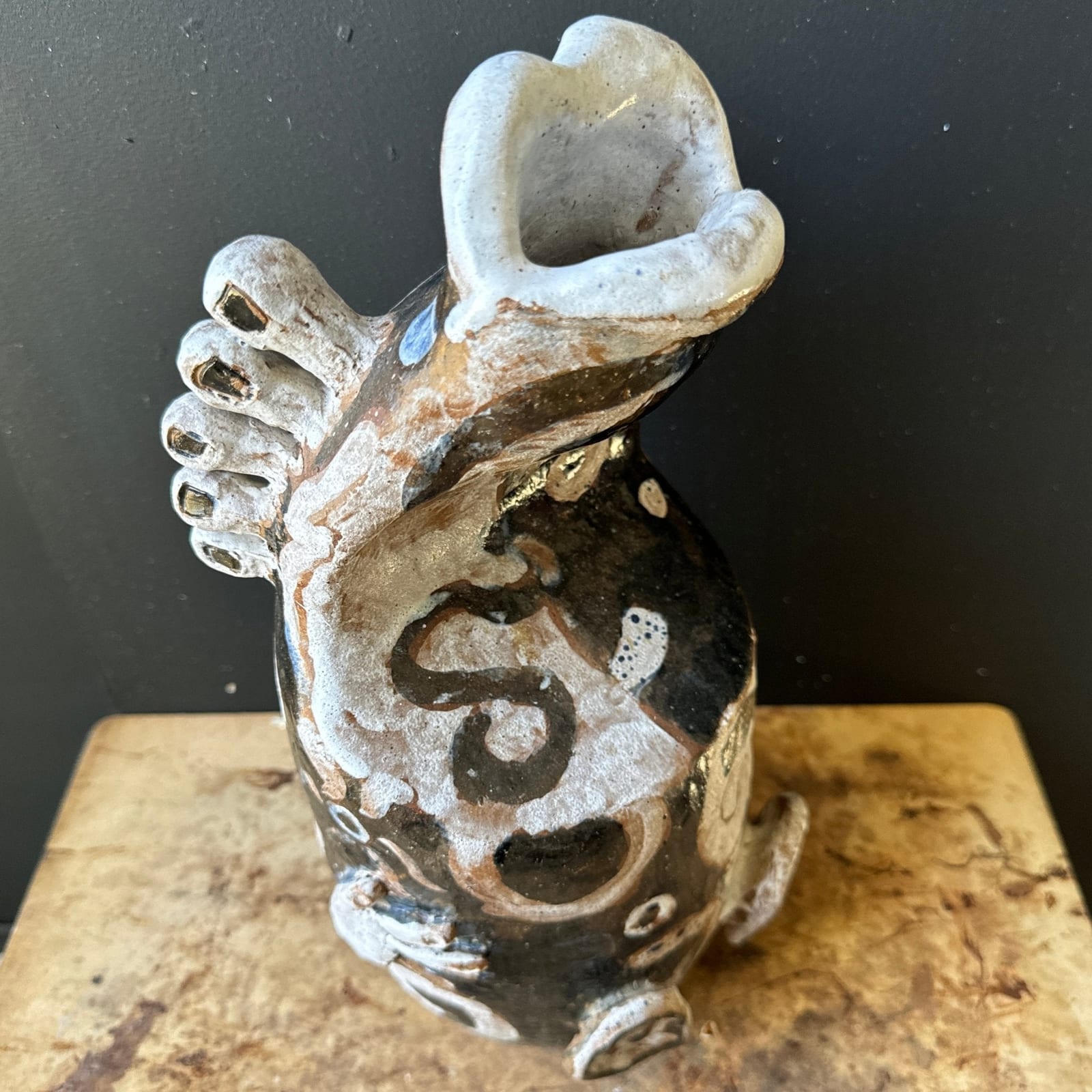 Student Glazed Pottery Body Parts Vase or Vessel - Monte Visión