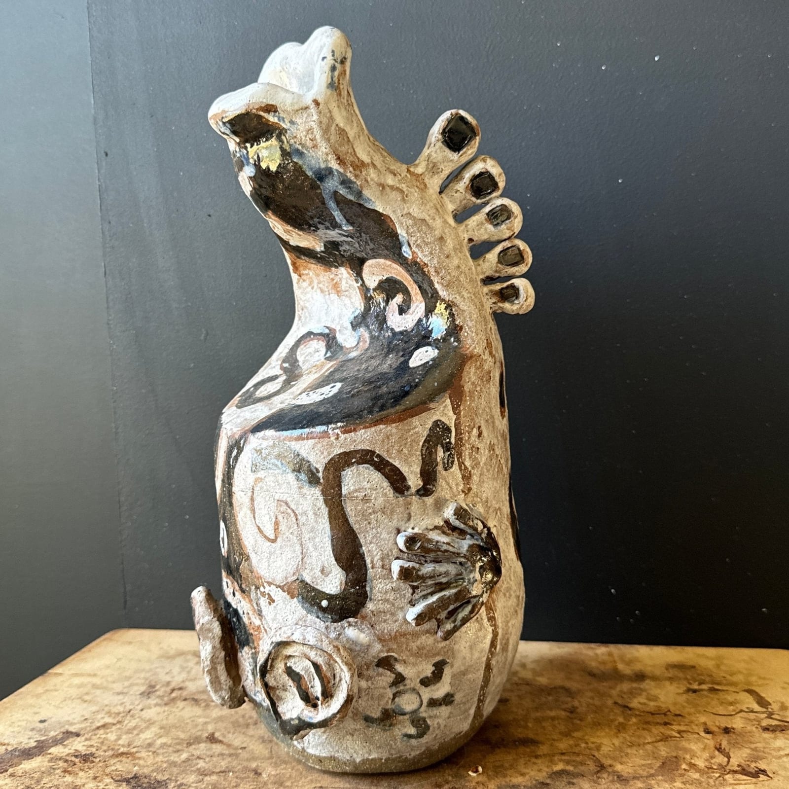 Student Glazed Pottery Body Parts Vase or Vessel - Monte Visión