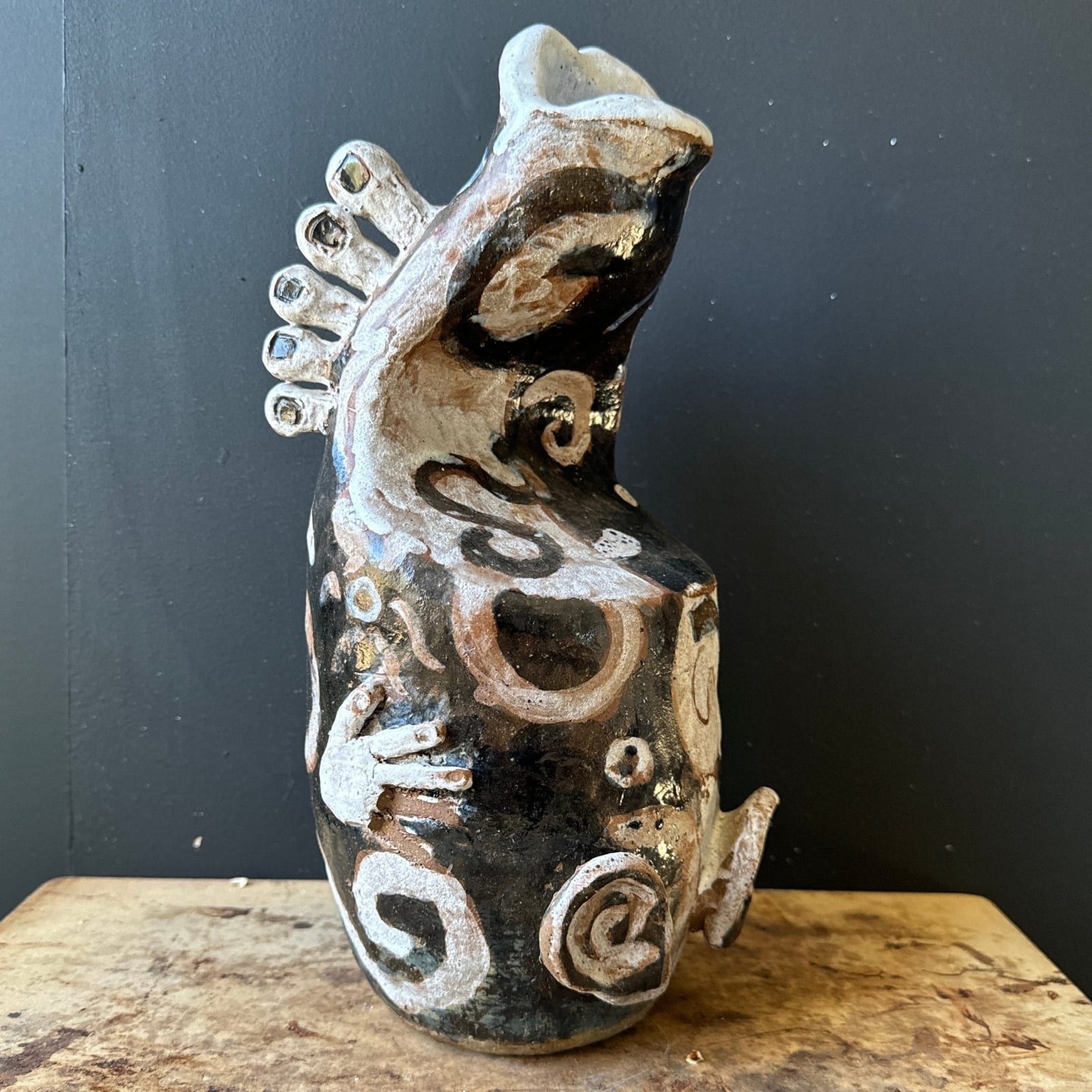 Student Glazed Pottery Body Parts Vase or Vessel - Monte Visión