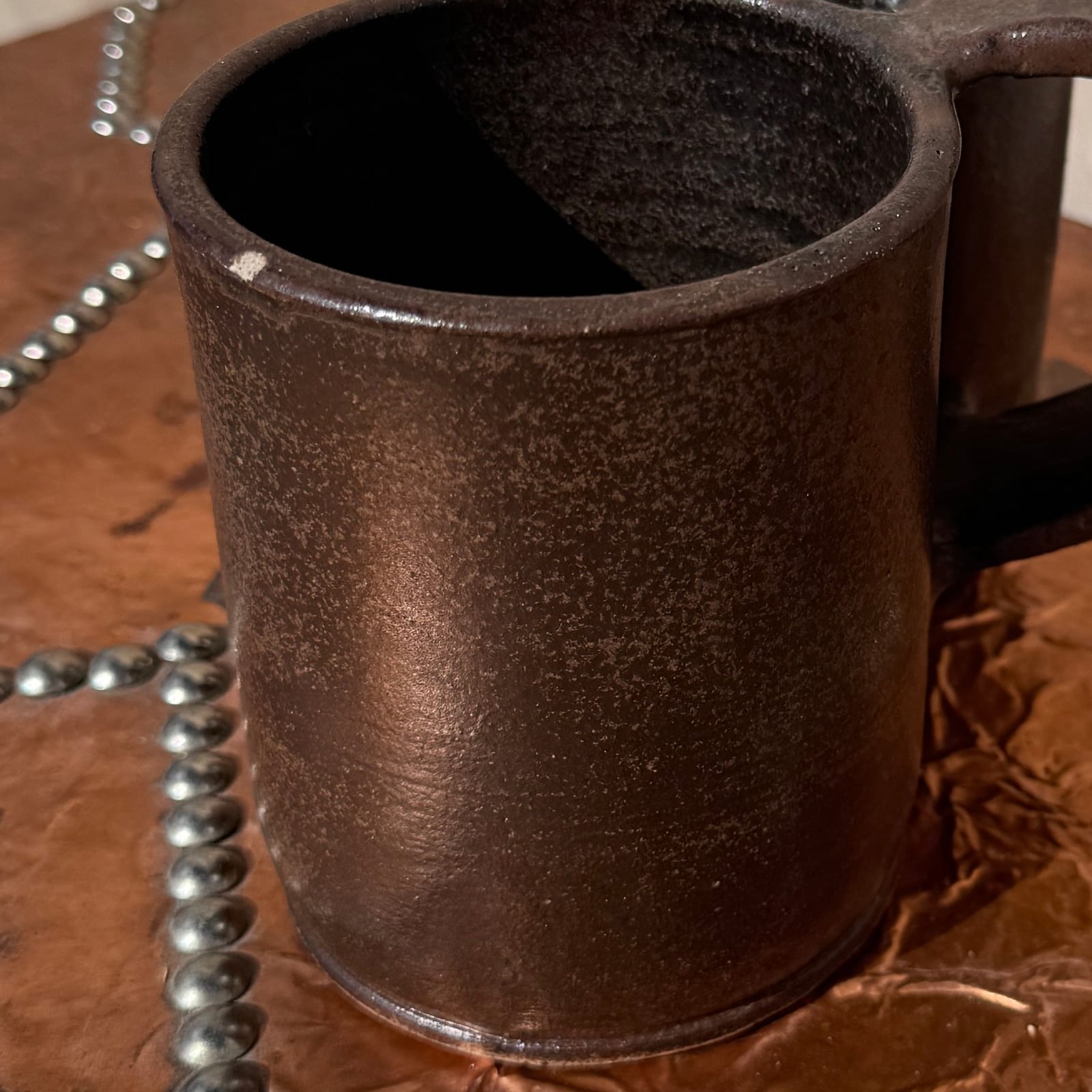 Vintage Handmade Double Mug - Monte Visión