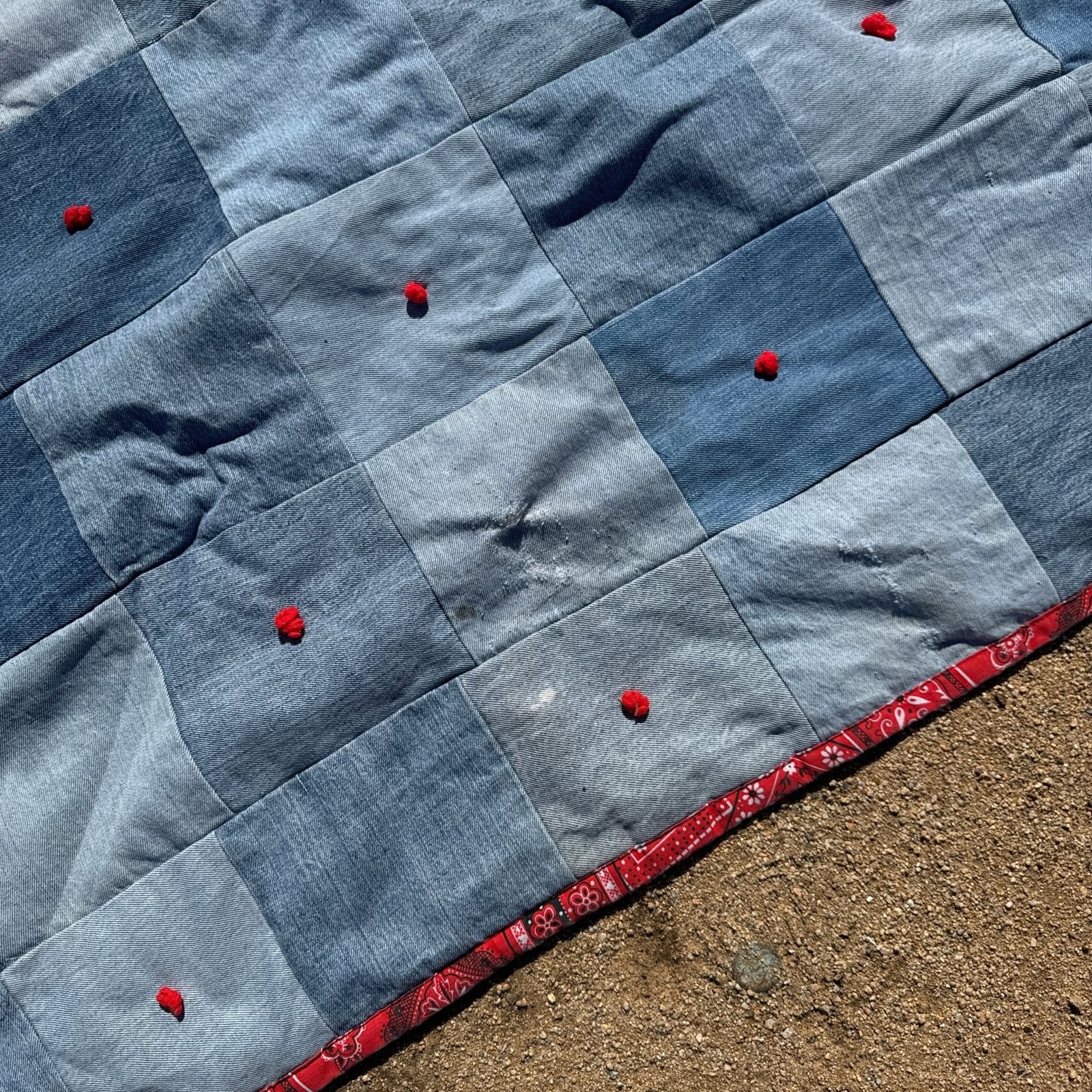 Vintage Levi's Patchwork Quilt - Monte Visión