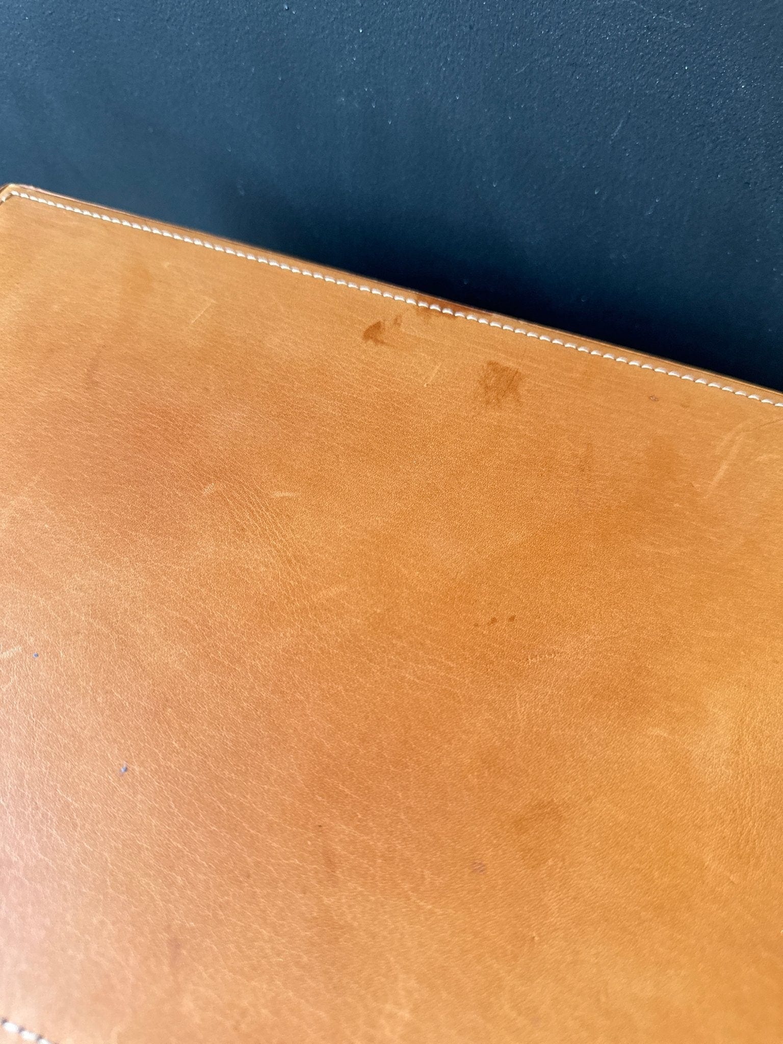 Vintage Mexican Vegetable-Tanned Leather Box - Monte Visión