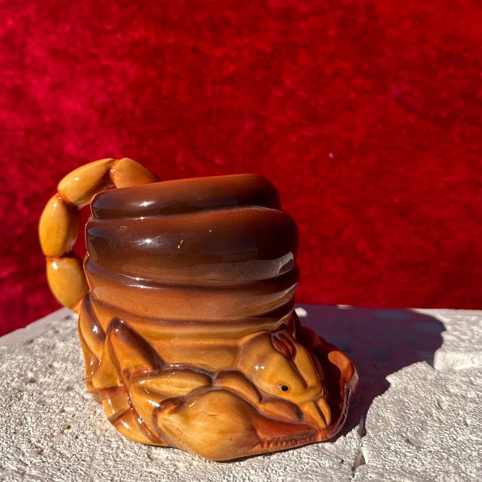 Vintage Novelty Scorpion Mug - Monte Visión