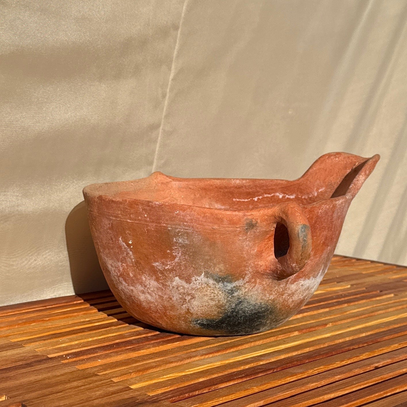 Vintage Oaxacan Red Clay Oversized Bowl - Monte Visión