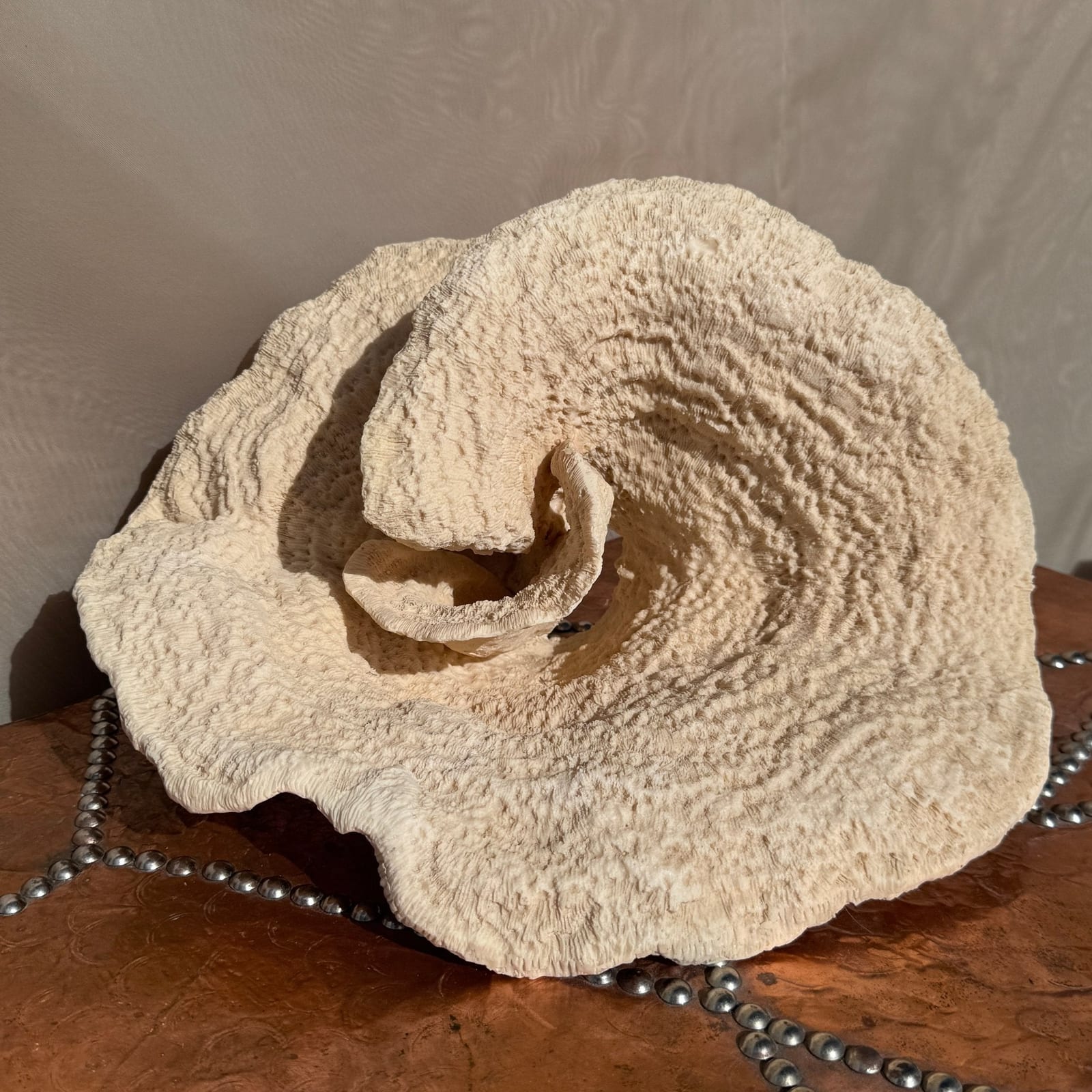 Vintage Oversized Sculptural Coral Piece - Monte Visión